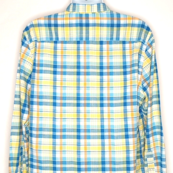 Crown & Ivy Men's Plaid / Check Long Sleeve Casual Button Down Shirt XXL - Picture 7 of 10